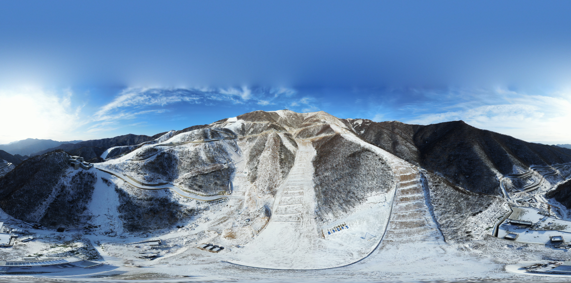 北京高山滑雪场图片