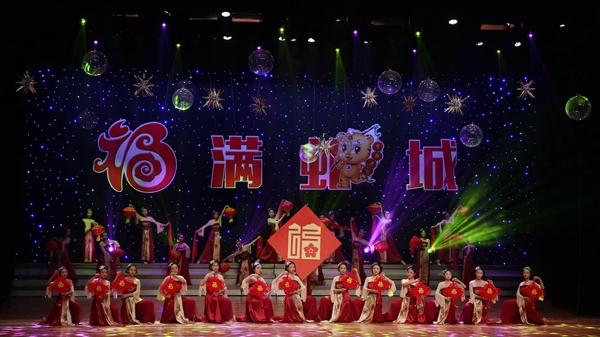 2022年沙县区春节联欢晚会录制现场.