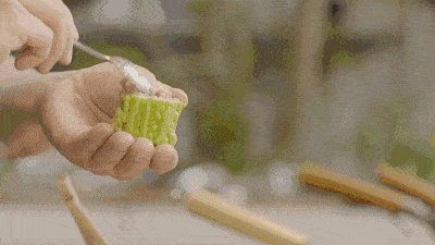 △客家人喜欢酿各种食材。