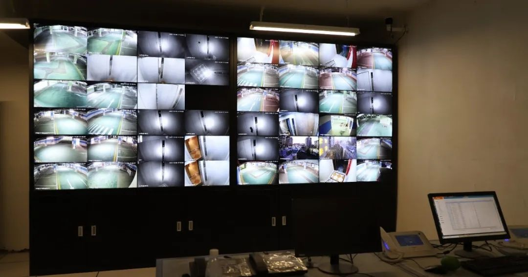 「社区物业配备的全覆盖摄像监测」