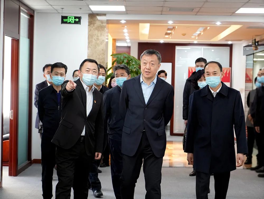 温刚春节前走访慰问一线干部职工并检查安全生产及疫情防控工作