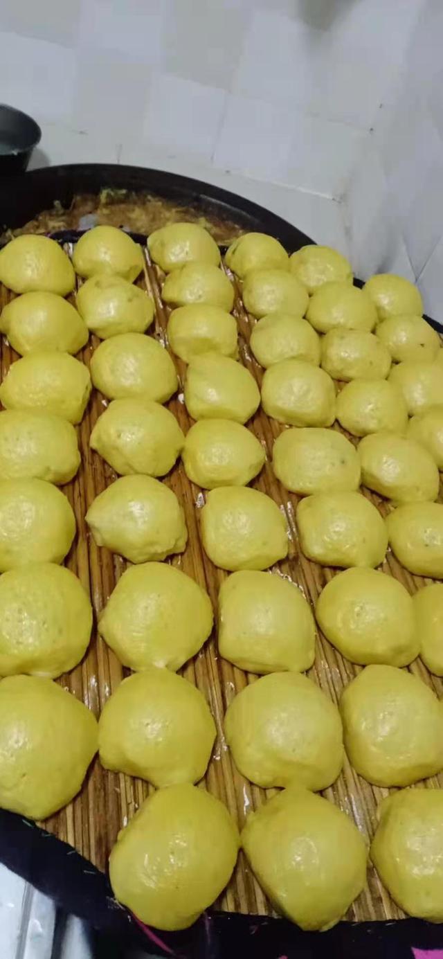 怀柔喇叭沟门满族乡村民手工烤黄饽饽过年要有嚼劲