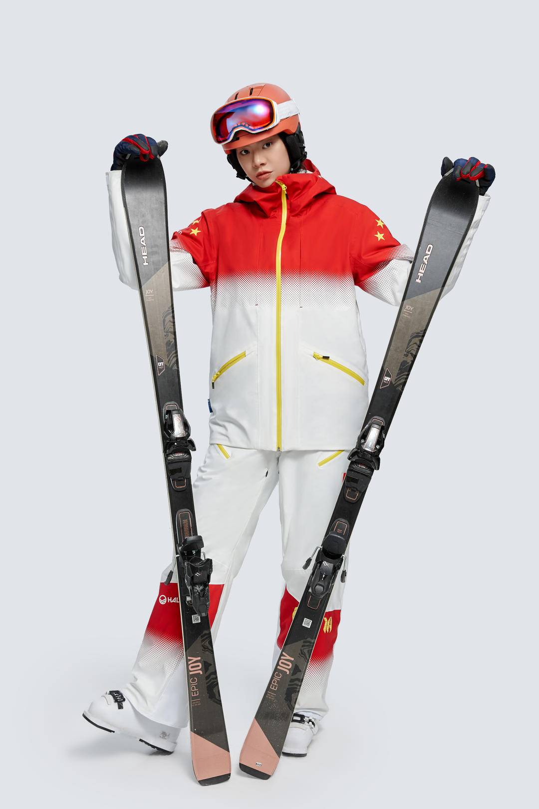 奥运会滑雪衣服图片