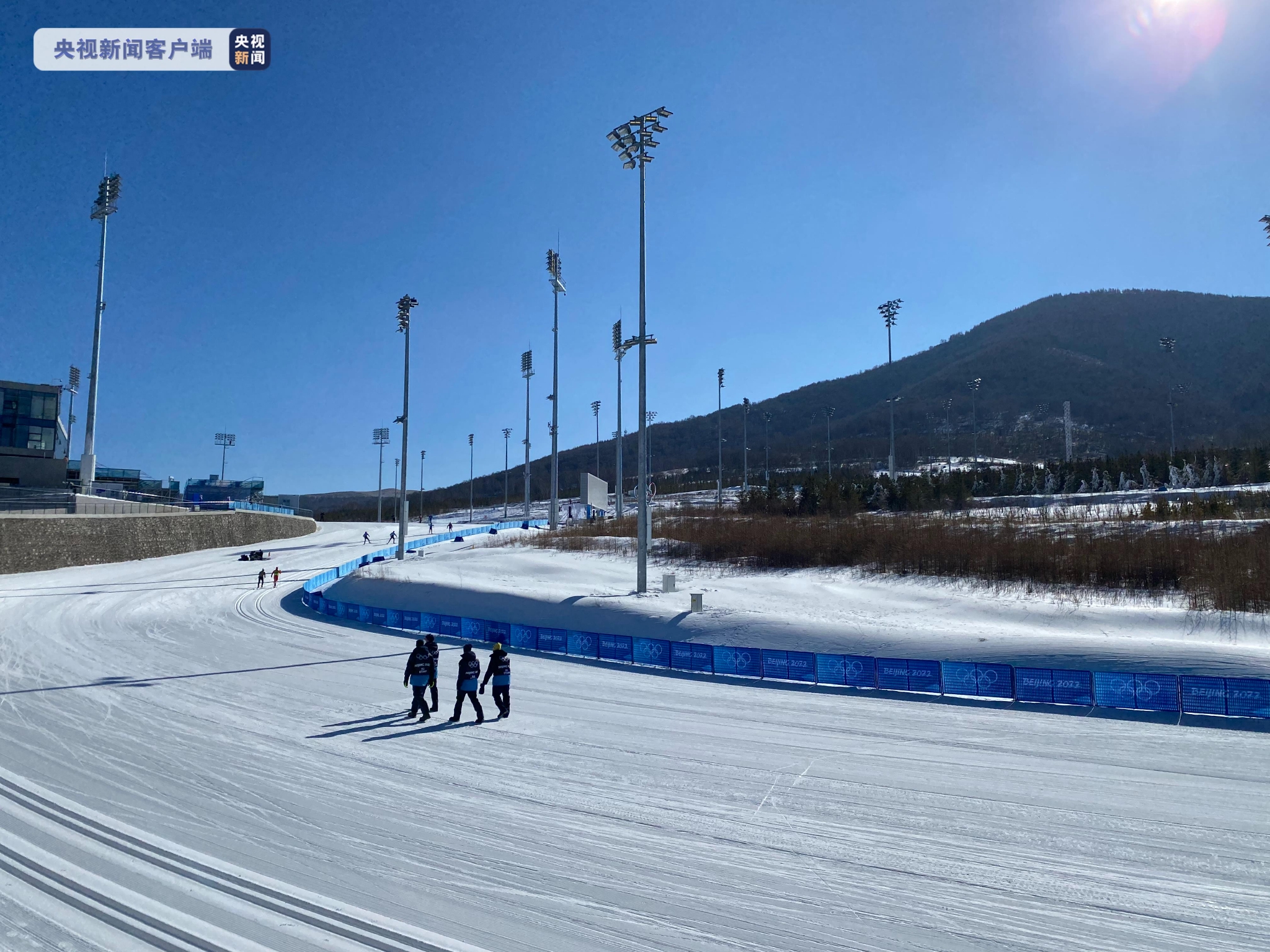 国家越野滑雪中心开放训练