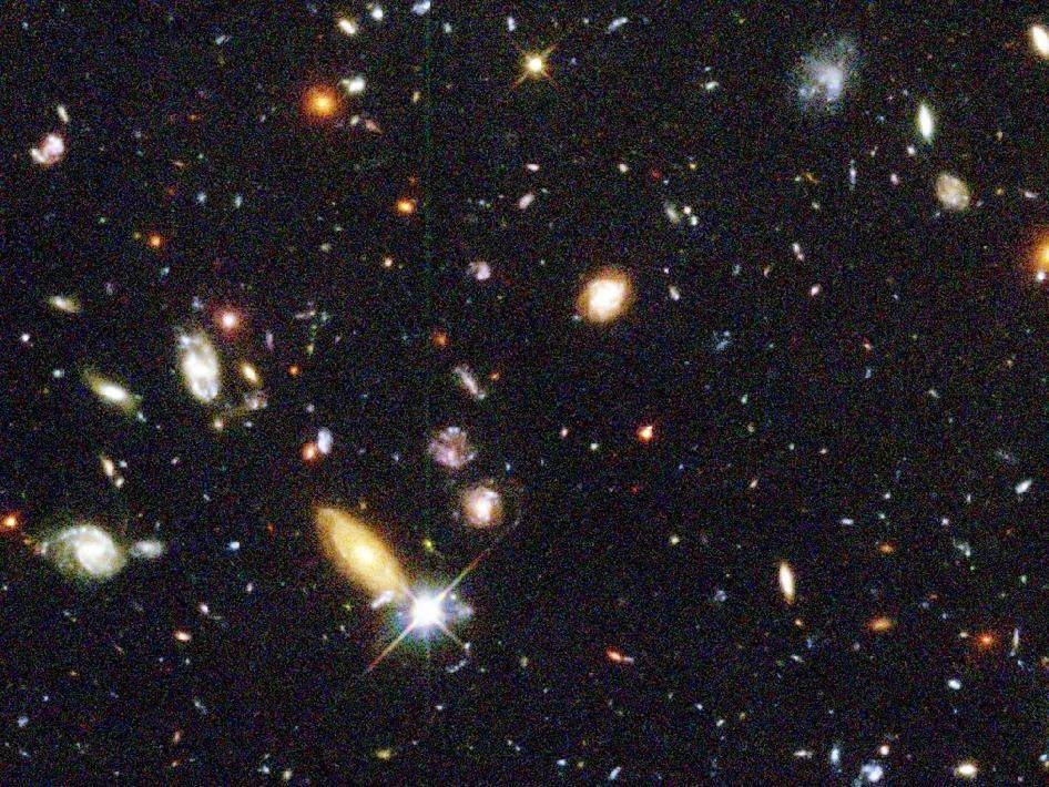 图|哈勃极深场 图源:nasa