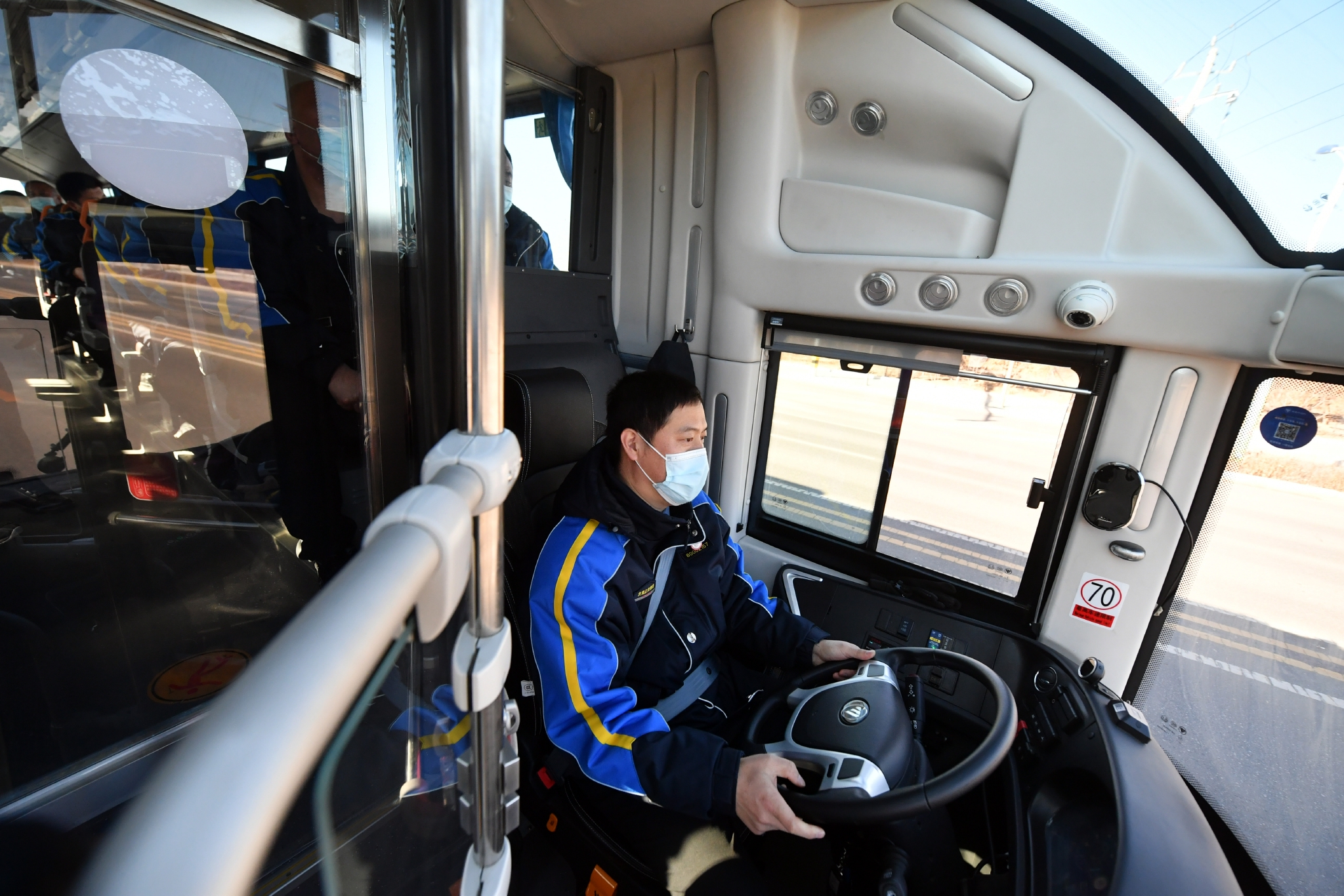 在冬奥最难交通保障线路上开班车是啥体验公交老司机这样说