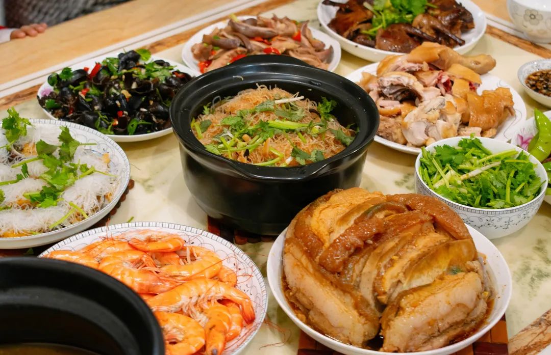 虎年快乐一起沉浸式吃年夜饭