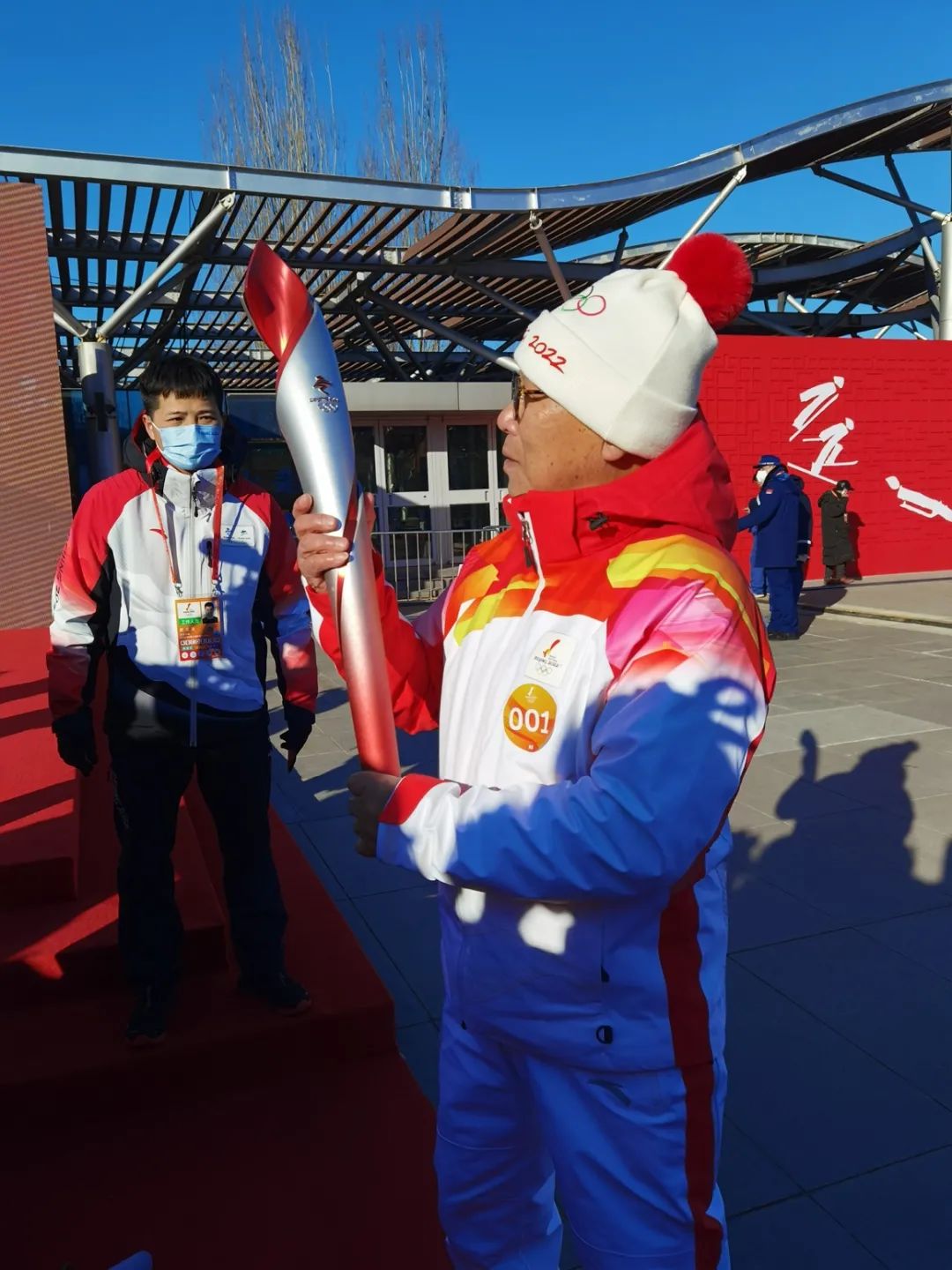 冬奥现场报道丨北京冬奥火炬传递开始