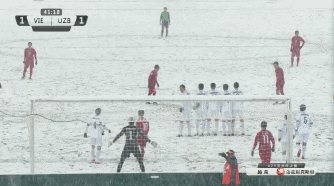 2018年U23亚洲杯决赛中阮光海的精彩任意球