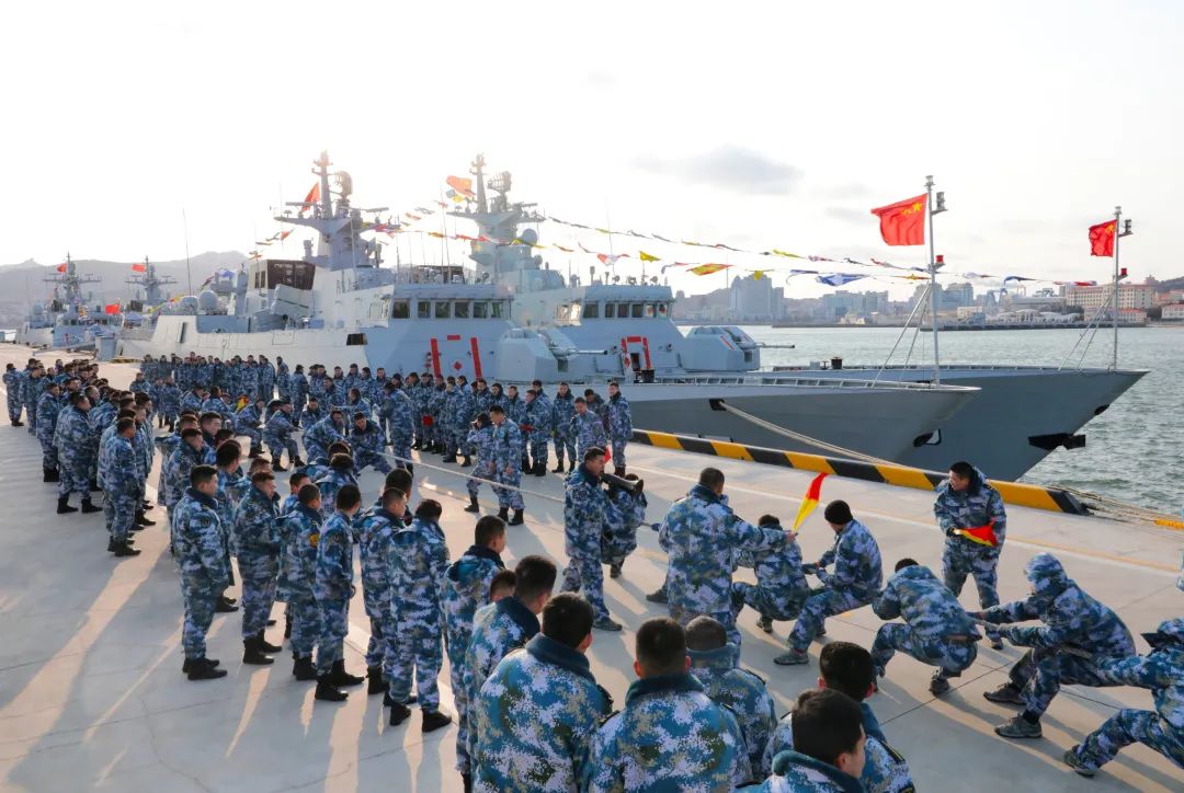 军营活动大盘点春节假期水兵这样过