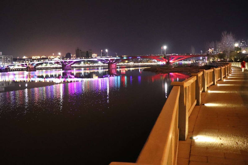 春节美景随手拍宁都一江两岸夜景醉人