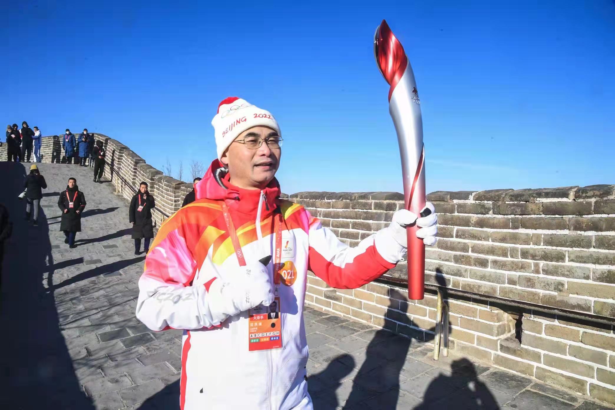 擎奥运圣火助数字冬奥上海联通党委书记总经理沈洪波担任北京2022年