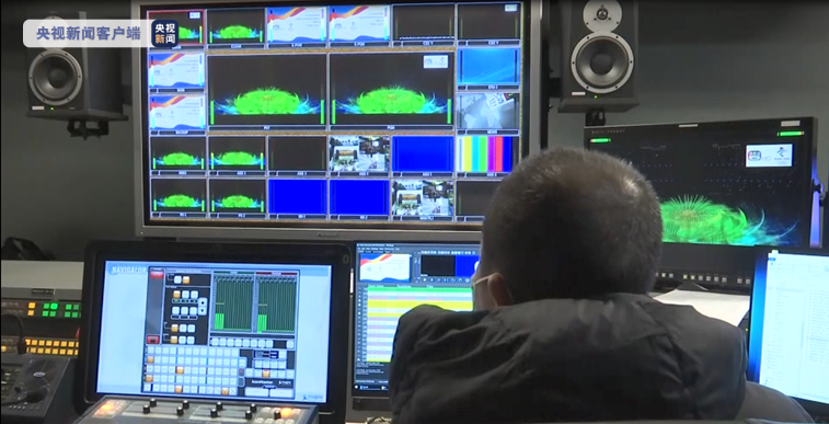 △泰国电视五台直播北京冬奥会开幕式