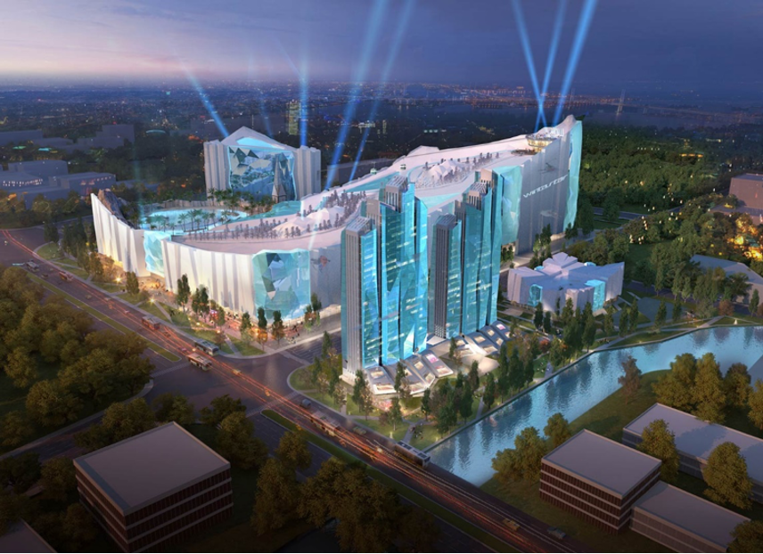 上海冰雪之星效果图,图片来源:mercurio design lab