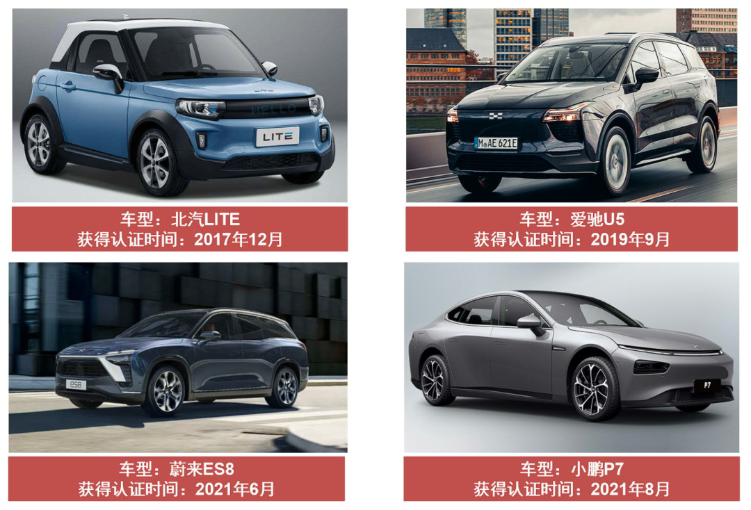 资料来源：各公司官网，汽车之家，中信证券研究部