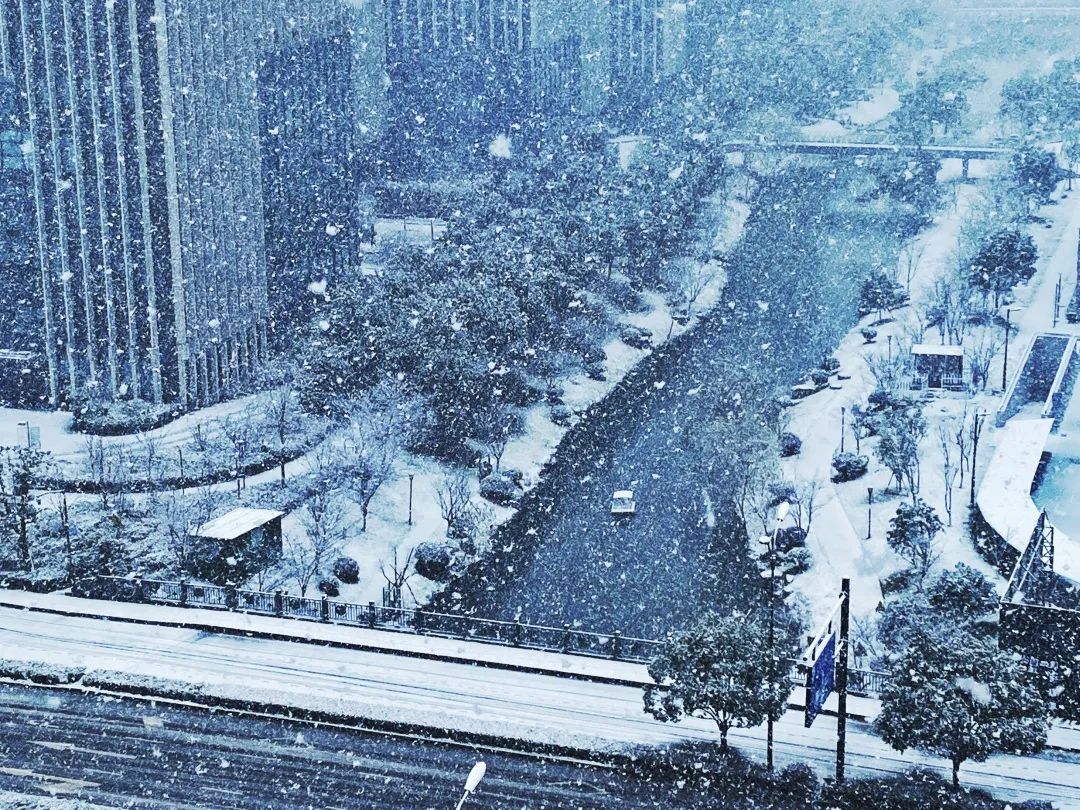人这一辈子一定要来一次下雪的杭州