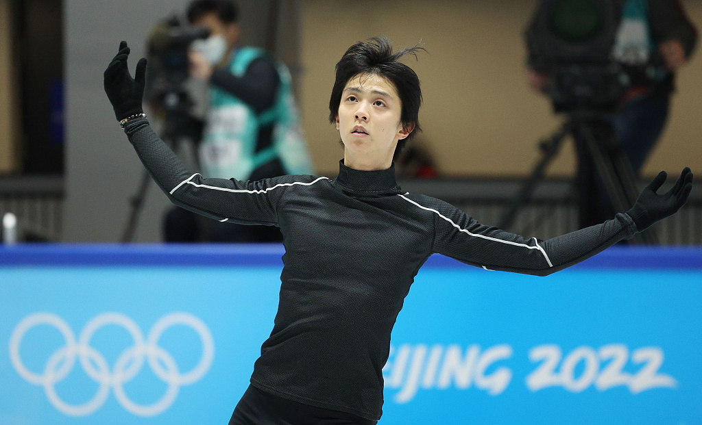 日媒羽生结弦训练没完成4a