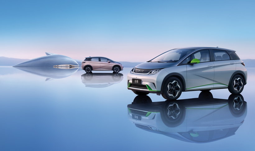 比亚迪纯电车型海豚（图片来源：比亚迪）