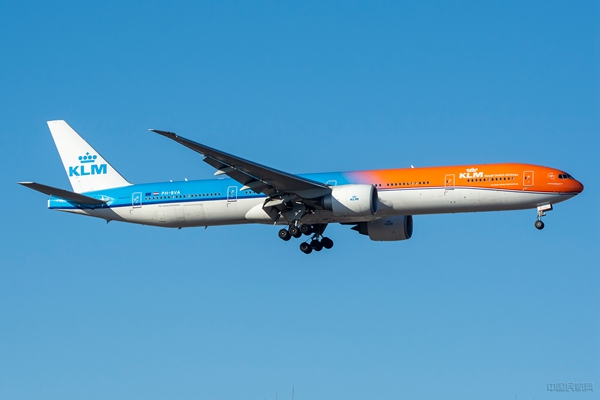 荷兰皇家航空"proud of orange"彩绘