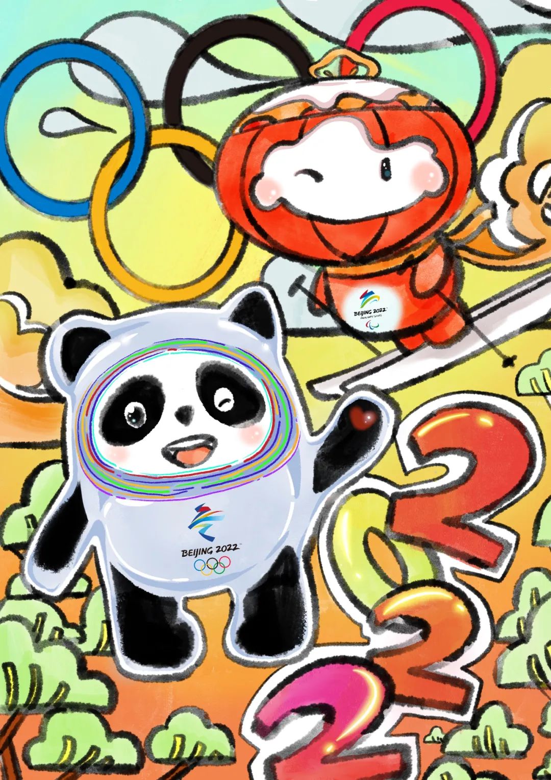 "拍了拍"你冬奥海报第二弹