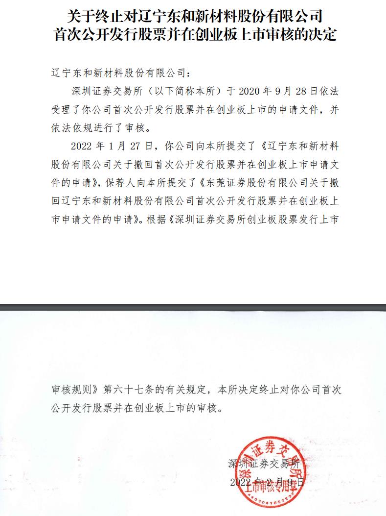 “虎年首批！两公司终止创业板IPO，一家“踩雷”乐视网冲击波