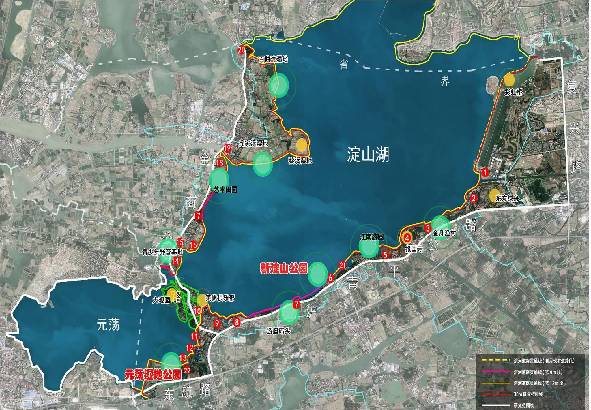 百里画廊再添新景上海淀山湖岸线领衔开工