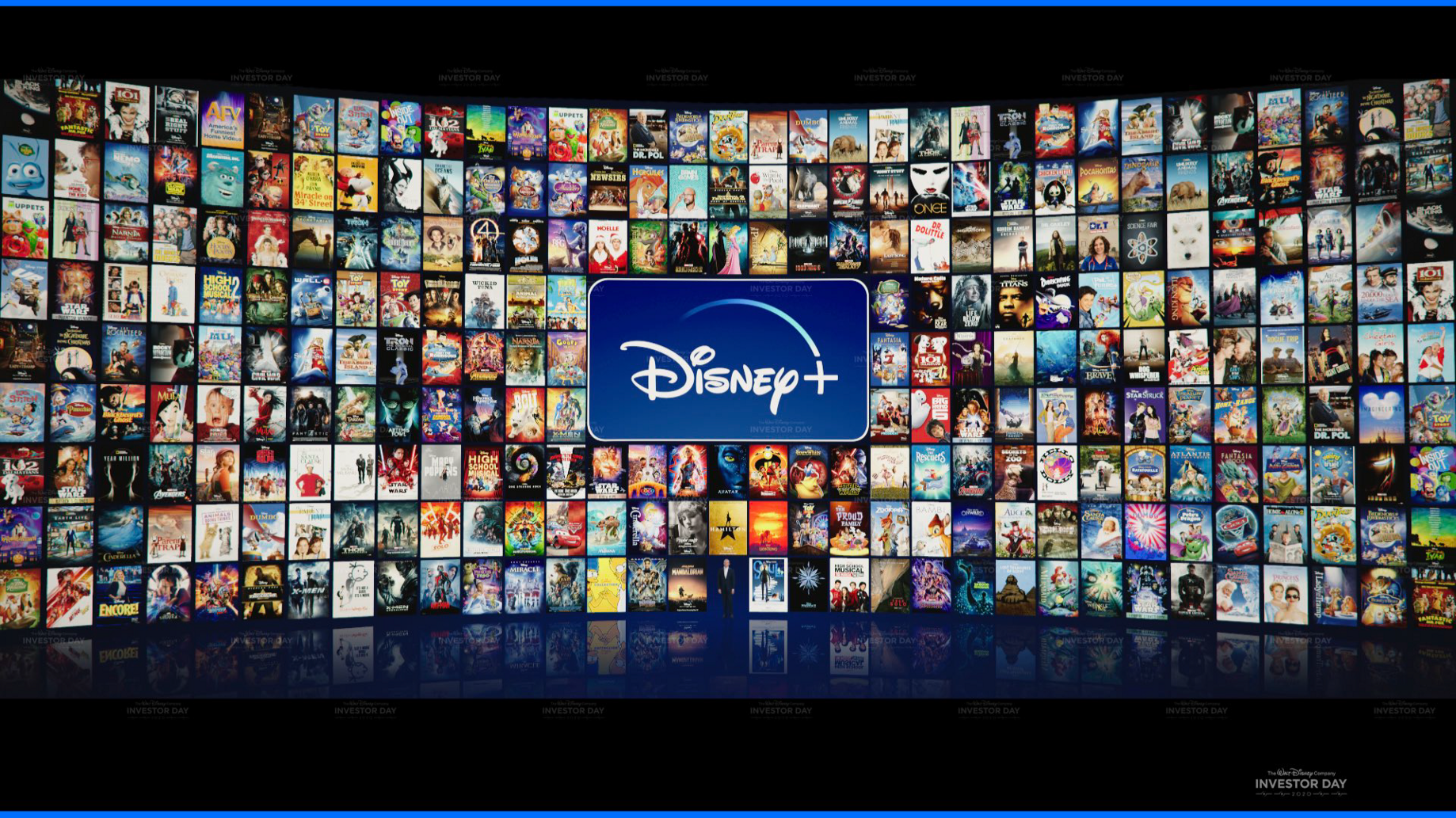 Disney+ 上拥有的众多影视动画版权内容