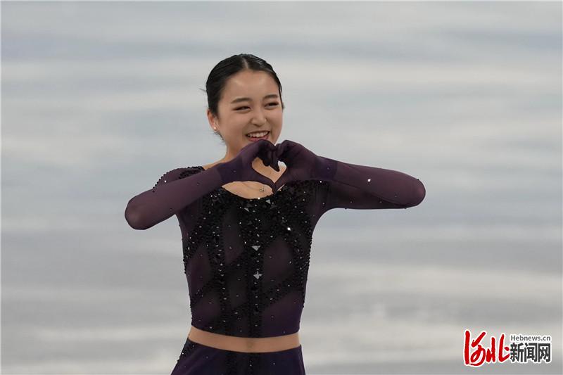 组图中国选手朱易参加花样滑冰女子单人滑短节目比赛