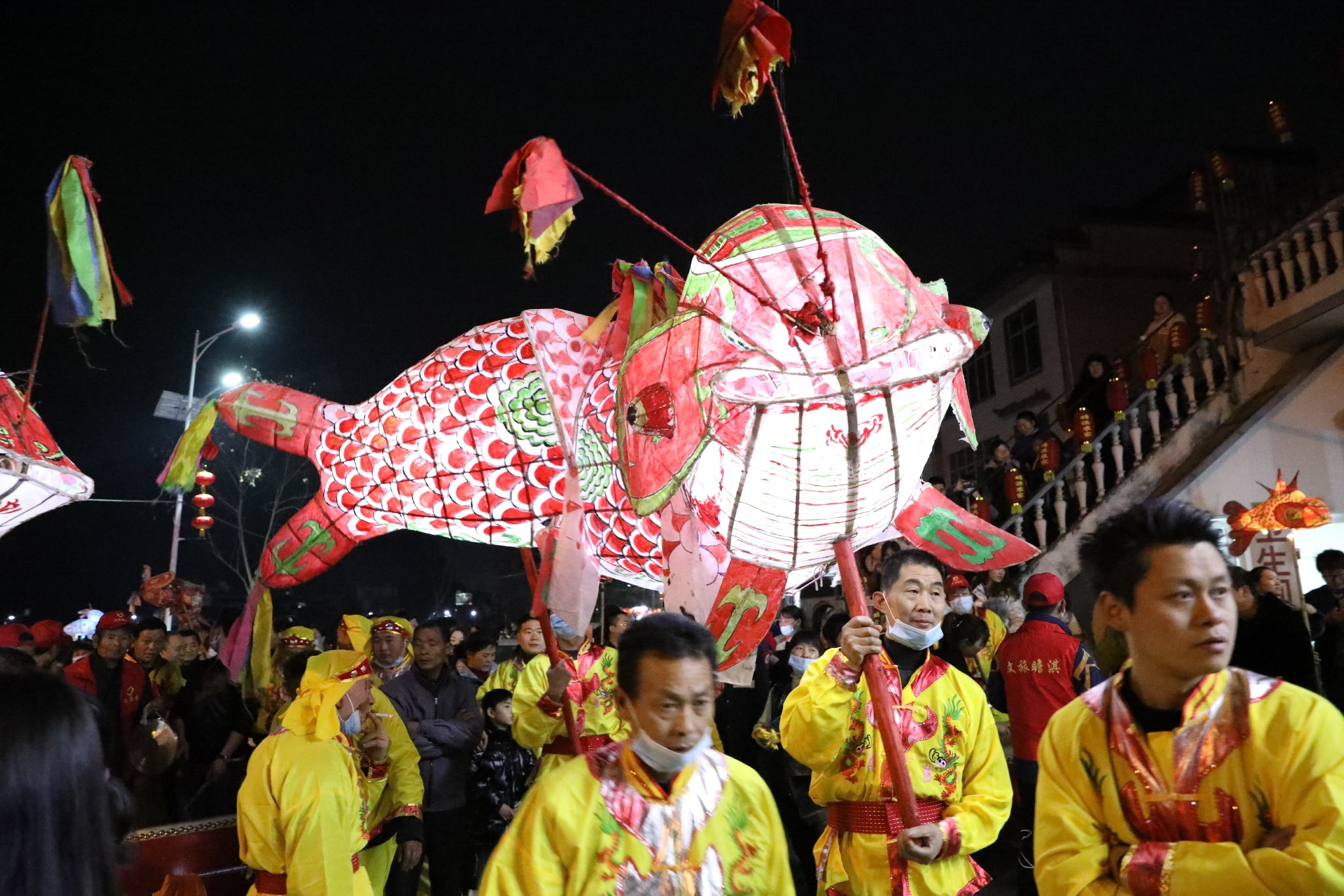 瞻淇鱼灯庆元宵