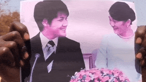 图为日本皇室公主小室真子的婚礼现场