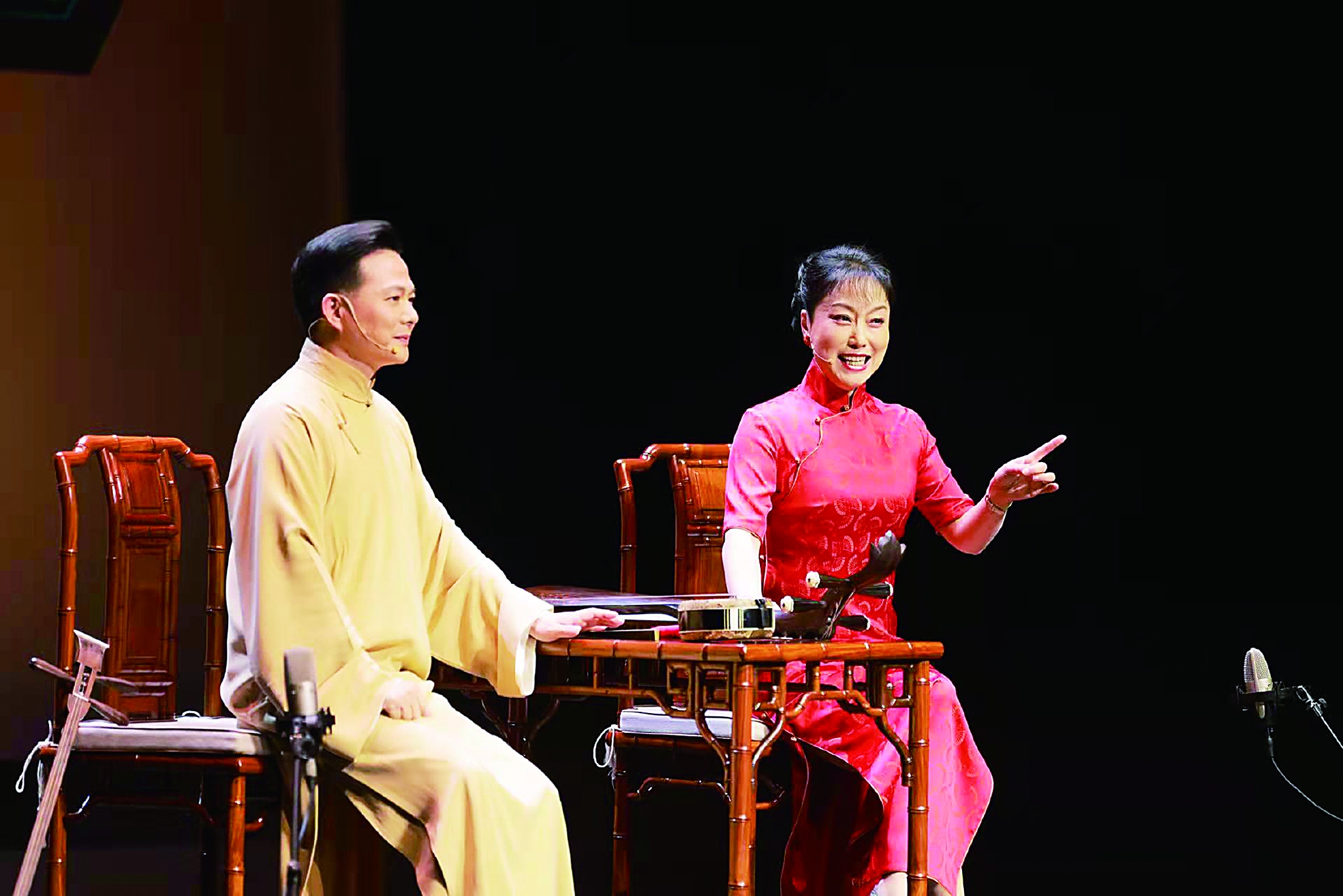 盛小云《啼笑因缘》新篇《娜事xin说》演出剧照