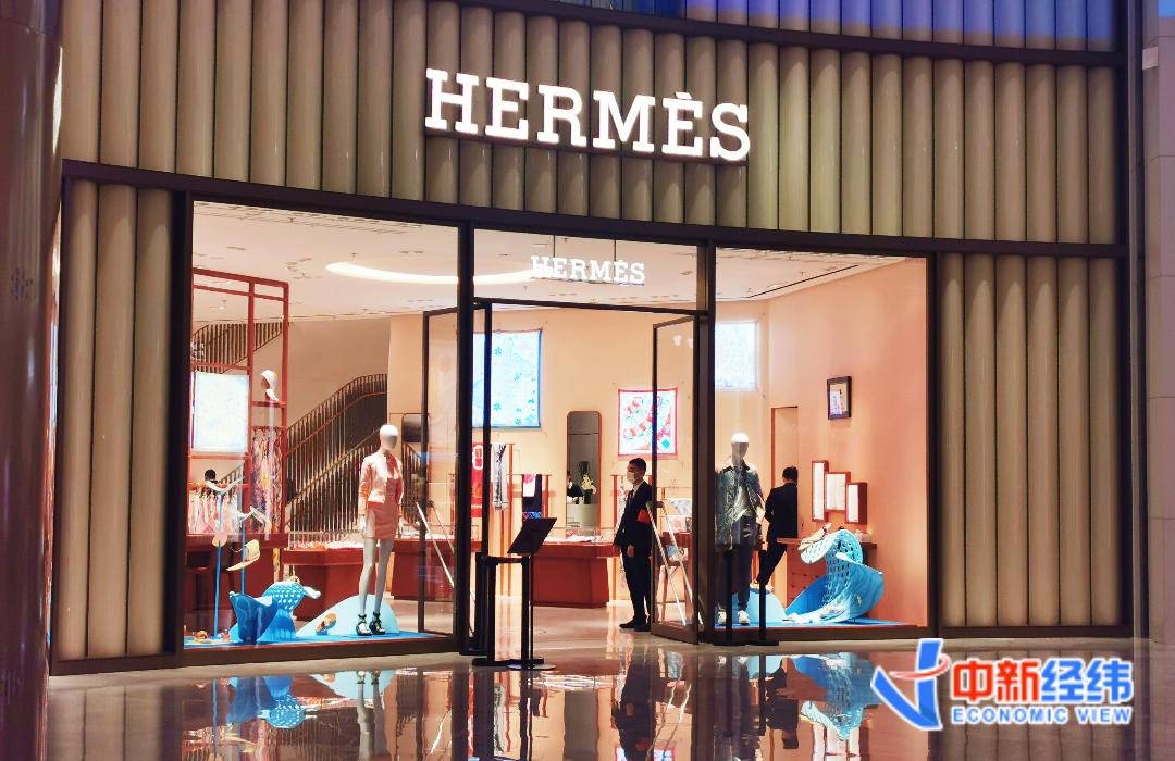 爱马仕北京一家门店 中新经纬 赵佳然 摄