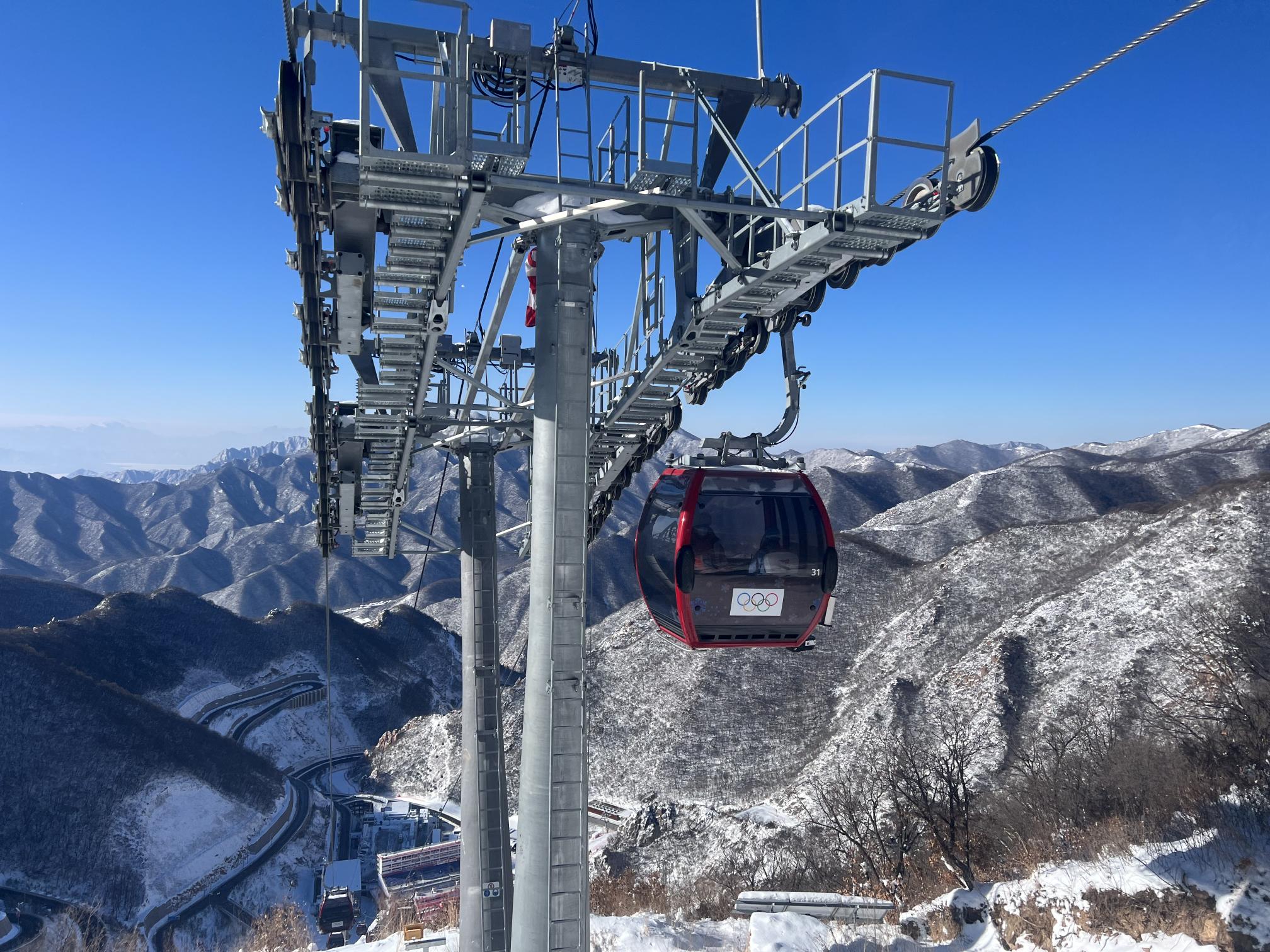 确保了客运索道安全平稳运行,确保了高山滑雪中心赛时的高效顺畅运转.