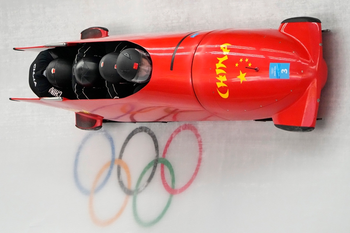 奥运雪车 设计图图片