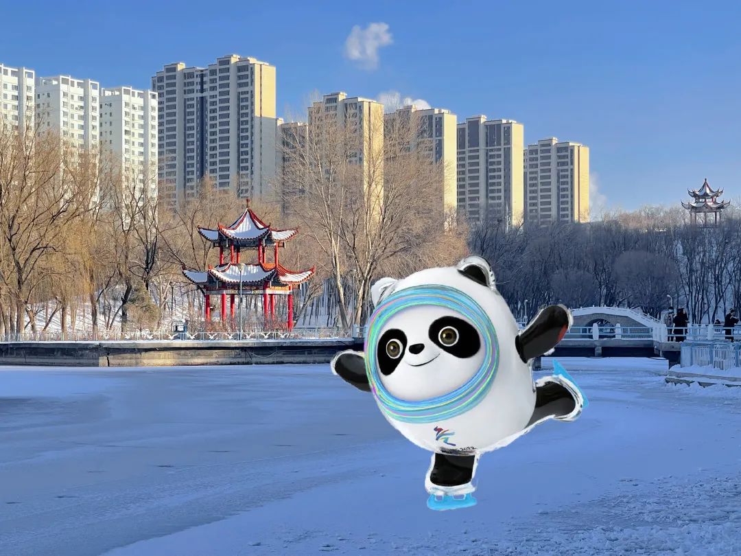 的雪容融已经陪伴全球冰雪运动员在双奥之城北京创造一段冰雪奇缘祝