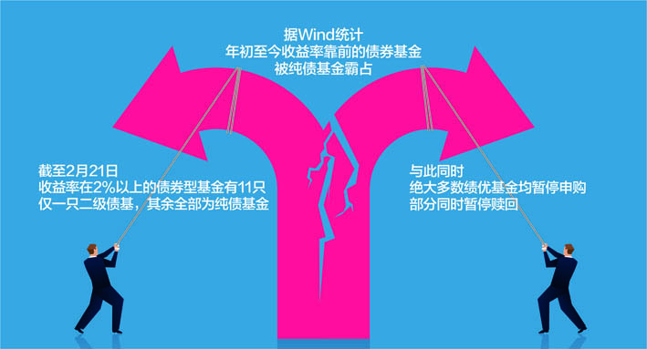 债基业绩分化 部分产品跌超10%