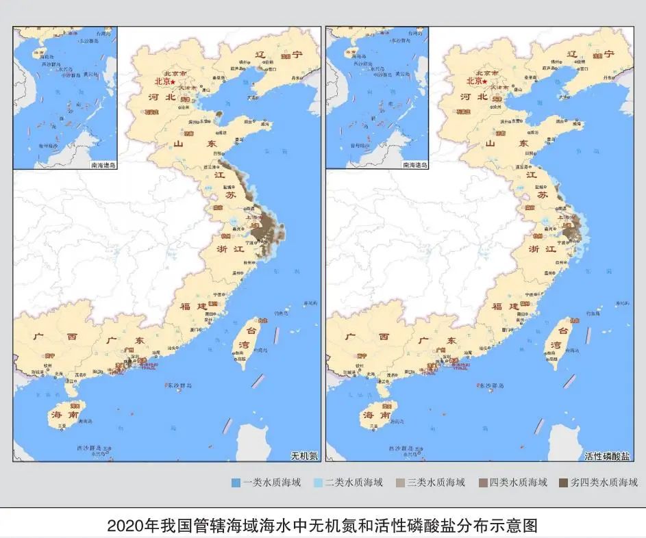 图源《2020年中国海洋生态环境状况公报》