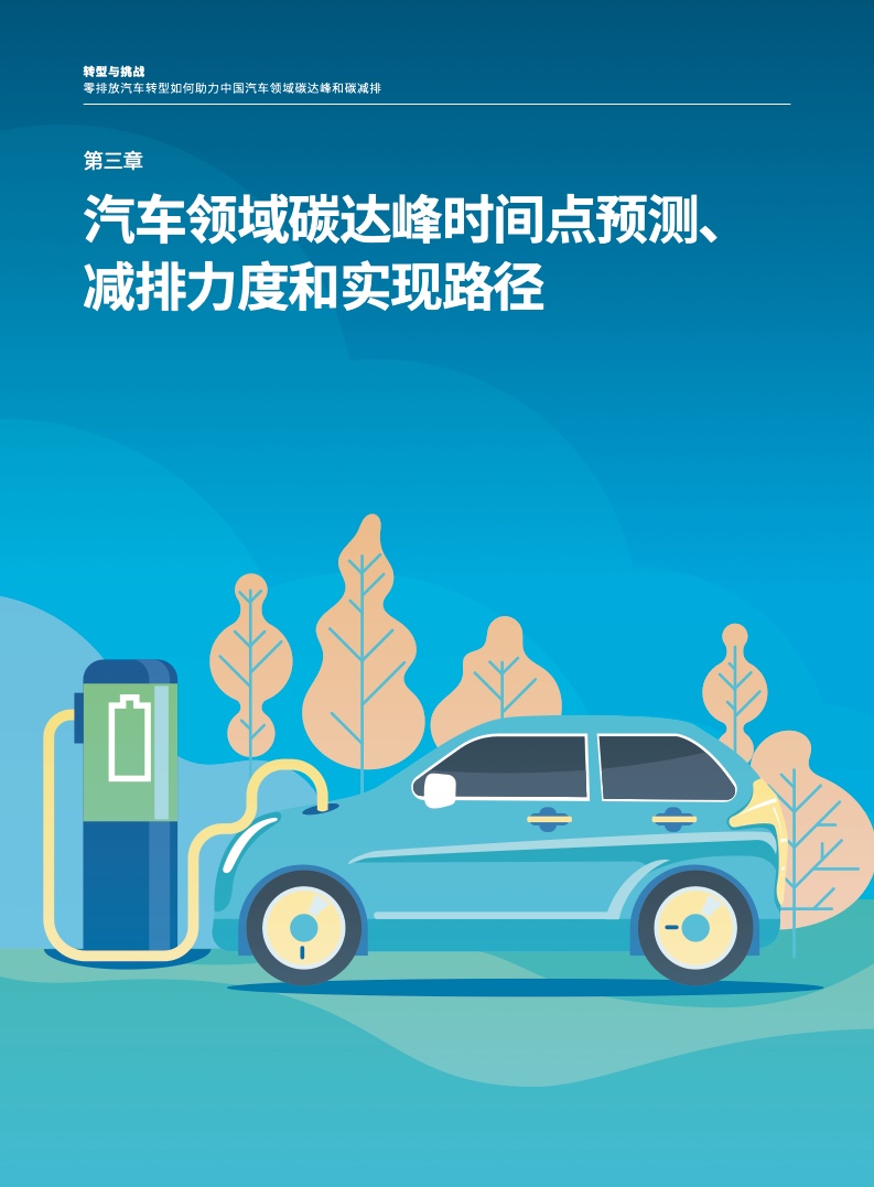 绿色和平零排放汽车转型如何助力中国汽车领域碳达峰和碳减排