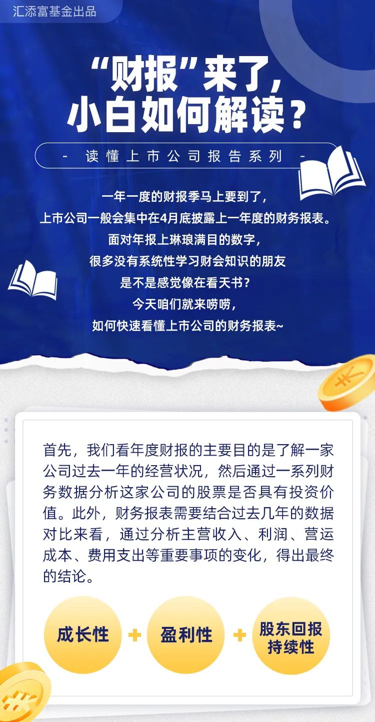 “【金融小课堂】“财报”来了，小白如何解读？