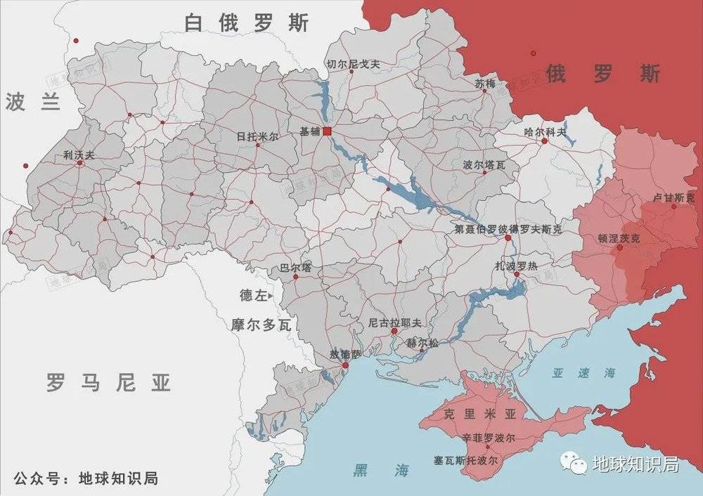 乌克兰公路地图最重要的三个公路枢纽:利沃夫,基辅,哈尔科夫▼如果仅
