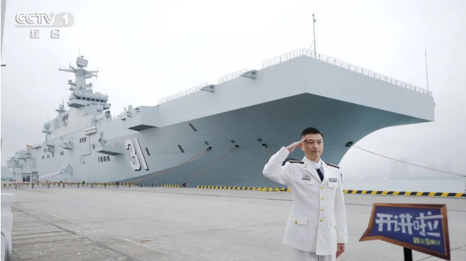 开讲啦闾勇军海南舰两栖作战尖刀