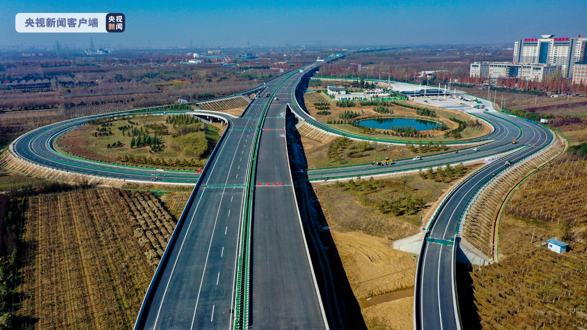 西安外环高速公路高新段建成通车全线将于年内建成