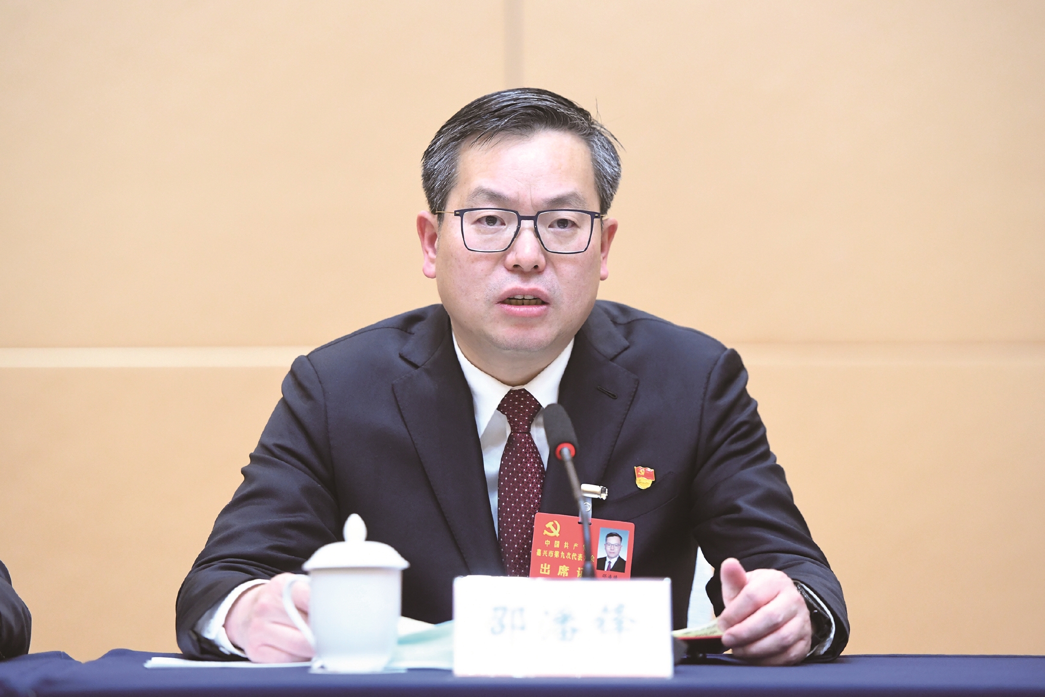 南湖区委书记 邵潘锋