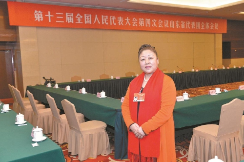 陈雪萍农民工的代言人