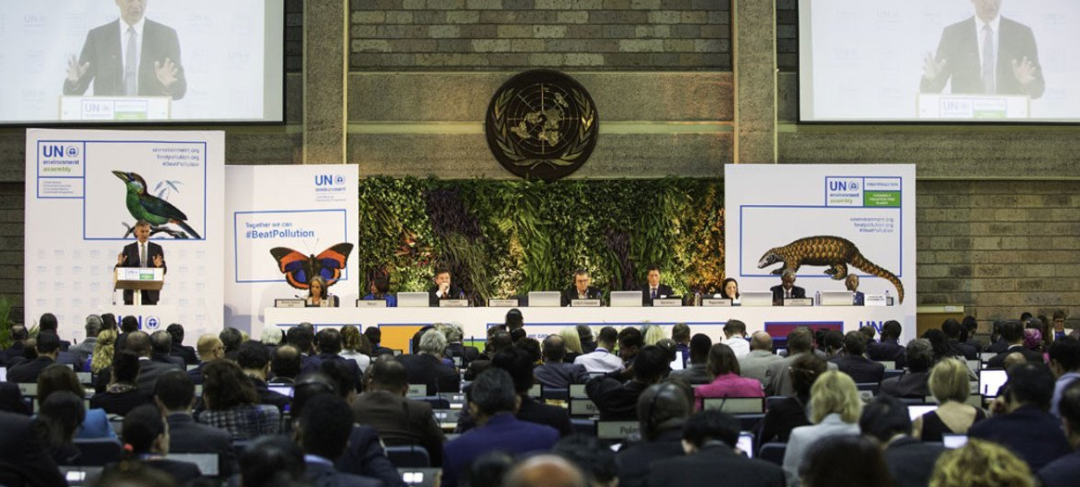 第五届联合国环境大会开幕建立首个应对塑料污染的全球条约