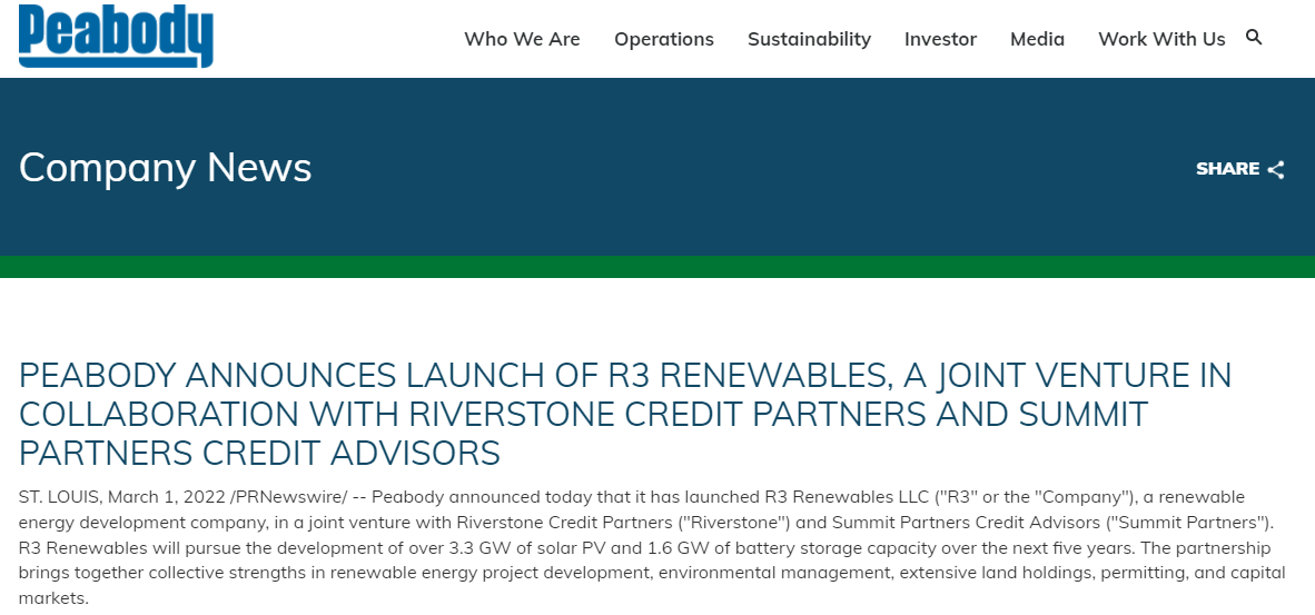 (来源:皮博迪官网)