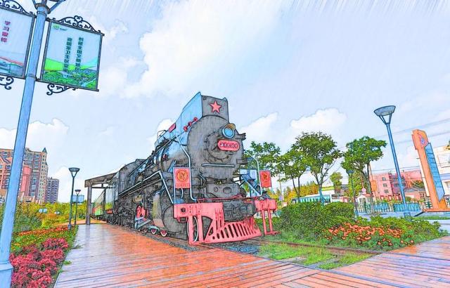 绘就新时代文明圈海湾镇新时代文明实践手绘版地图精彩呈现