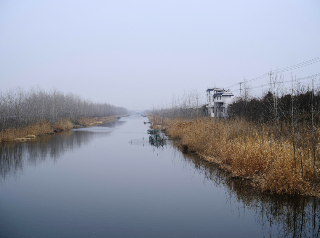 今日徐州市睢宁县古邳镇内的黄河故道白门楼水闸,吕布兵败的白门楼