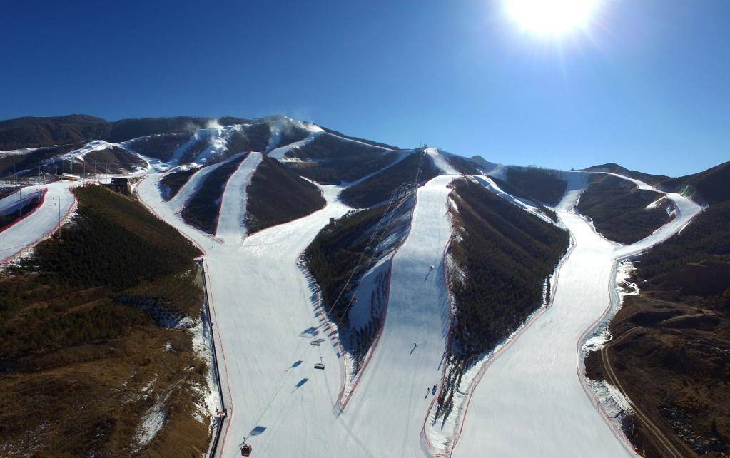 图为张家口市崇礼区富龙滑雪场雪道.(张家口市委宣传部提供)