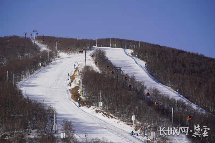北京冬残奥会张家口赛区火炬传递第二站崇礼太舞滑雪场